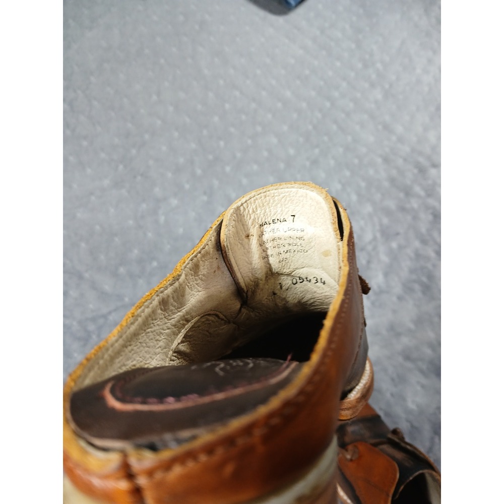 ✨ Absolute STUNNER genuine leather slip-ons! ✨Freebird Malena Size 7 - Picture 10 of 11